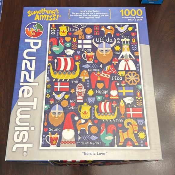 puzzle Twist Other - Puzzle Twist Nordic Love Puzzle. 1000 pieces.